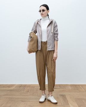 Herno Коричневі штани RESORT PT000031D12431SZ