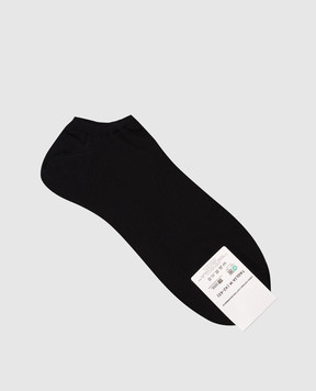 RiminiVeste Черные носки-мини CHIFFONMINI