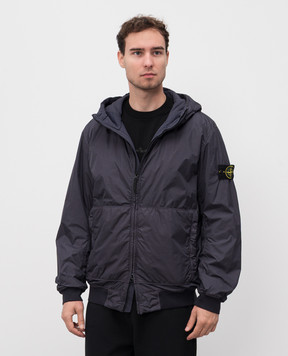 Stone Island Синя куртка з патчем логотипа K2S154100013S0A23