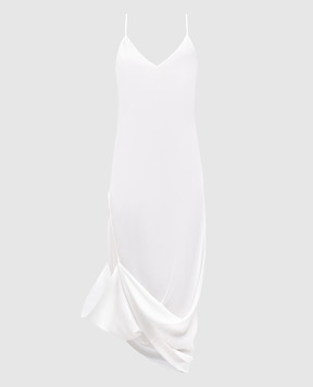 Maison Margiela MM6 Біла сукня із шовку S62DG0047M35441