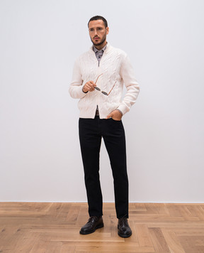 Scissor Scriptor Чорні джинси COSTANTINO з вишивкою і патчем логотипа COSTANTINOT0215068