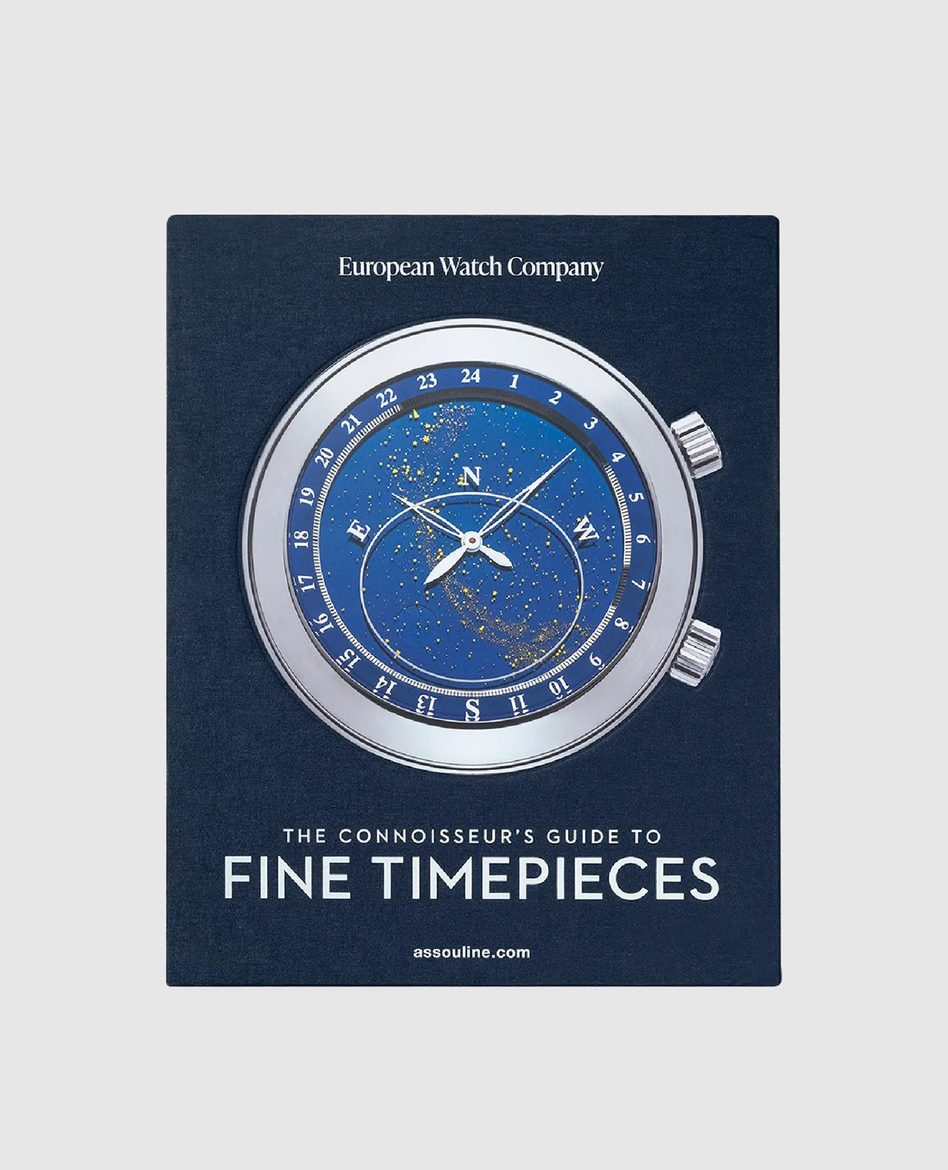 

Книга руководство для знатоков изысканных часов European Watch Company, Синий, Книги
