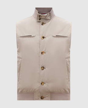 Brunello Cucinelli Бежевий жилет MD4796522