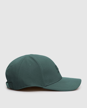 C.P. Company Зелена кепка з логотипом MAC125A006097A