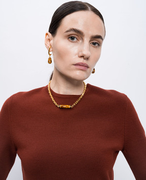 House of Fou Намисто OD з позолотою OPULENTDECO