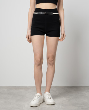 Max Mara Черные шорты ABILE ABILE