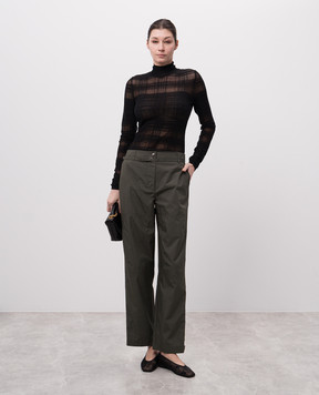 PROENZA SCHOULER Зелені штани WL2516242AC153
