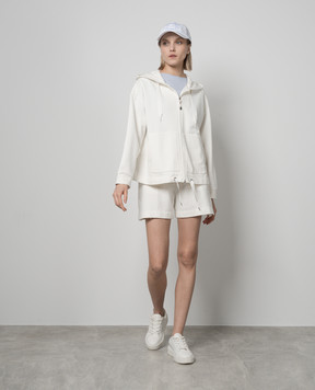 Parajumpers Белая спортивная кофта May 24SPWFLLX32