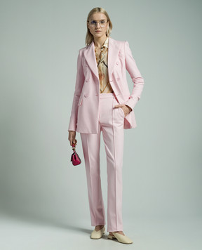 Max Mara Sportmax Рожеві штани RICETTA RICETTA