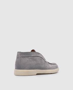 Santoni Сірі дезерти із нубуку WUYA58458TISNPRX