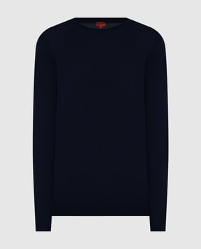 ISAIA Синій джемпер з вовни MG8013YP005