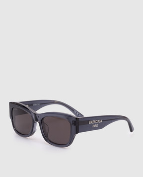 Balenciaga Синие очки с контрастным логотипом 812869T0039