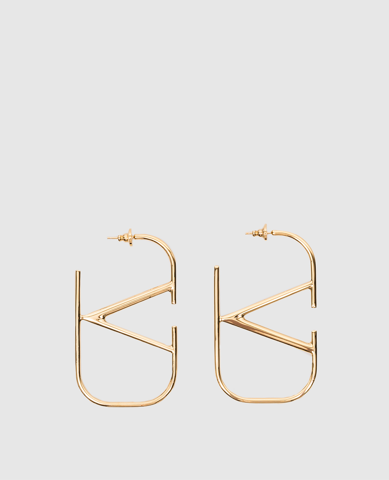 

Золотые серьги VLogo Signature, Золотистый, Серьги