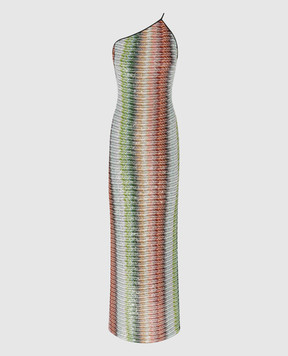 Missoni Сукня на одне плече у візерунок з паєтками DS25SG1BBC0051