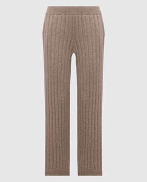 Brunello Cucinelli Бежеві штани з кашеміру M12193499