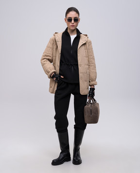 Mackage Бежева пухова куртка MILE MILES