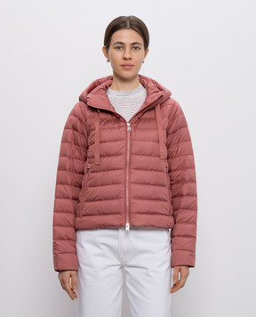 Woolrich Рожева пухова стьобана куртка CFWWOU1171FRUT2635