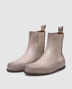 Marsell Серые кожаные челси Accomoda MW8265093