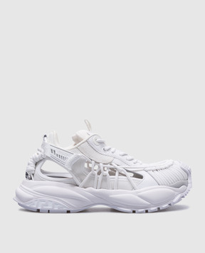 Versace Белые кожаные кроссовки Mercury M_VS_01 10168741A11861