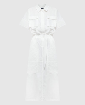 Juun.j Белое платье-рубашка JW4571W501