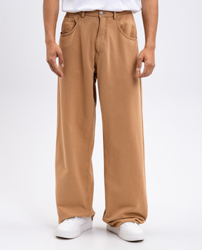 Maison Margiela MM6 Коричневі штани SH0KA0056M25014
