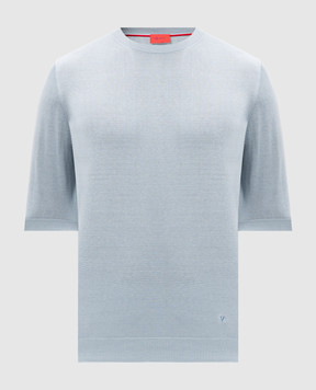 ISAIA Блакитний джемпер із шовку MG8260Y0470