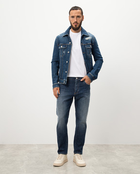 Dolce&Gabbana Белая футболка с логотипом G8RN8ZG7N4Q