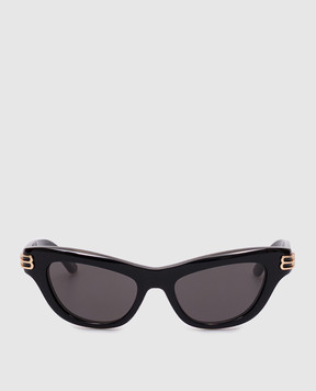 Balenciaga Черные солнцезащитные очки Casino 830314T0039