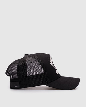 AMIRI Чорна кепка JAZZ WOLF AMHATR1020