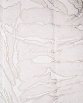 Blumarine Сіре покривало у візерунок H0000210083