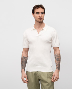 Cashmere&Whiskey Белое поло 18364Z