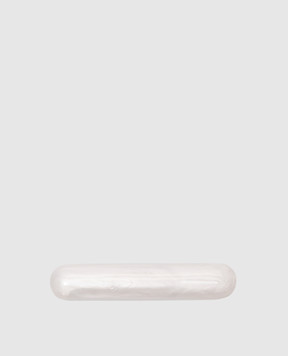 LELET NY Біла шпилька для волосся Marble Bar LELSS2503P
