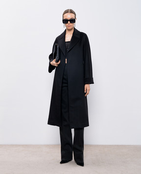 Saint Laurent Черные брюки клеш 697253Y7E32