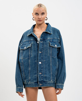 Vetements Синя джинсова куртка з логотипом UH76DJ360VB
