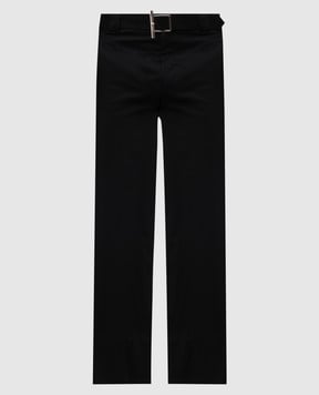 Alexander McQueen Чорні штани 838658QSAA9