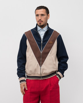 Valentino Спортивна курткуа з нашивкою емблеми 7V3MF29LAYY