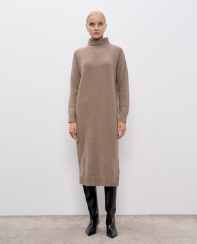 Max Mara Коричнева сукня SUMMER з кашеміру SUMMER