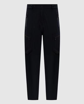 Moncler Grenoble Чорні штани з логотипом J20982A00003597FA