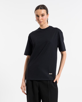 Jil Sander Синя футболка з логотипом J04GC0105J20073