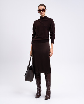 Tom Ford Коричнева спідниця-олівець GC5818FAX1524