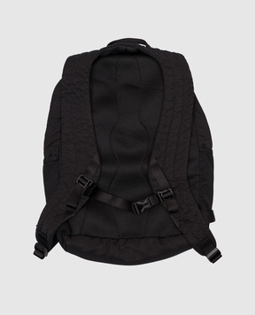 C.P. Company Чорний рюкзак з патчем логотипа MAC303A005269G
