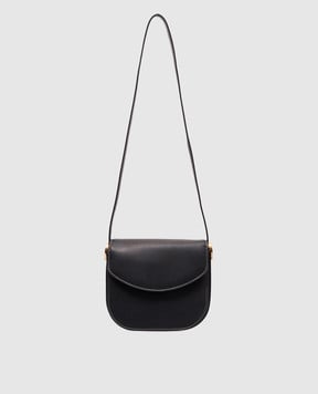 Jil Sander Чорна шкіряна сумка з логотипом J07WG0055P5372