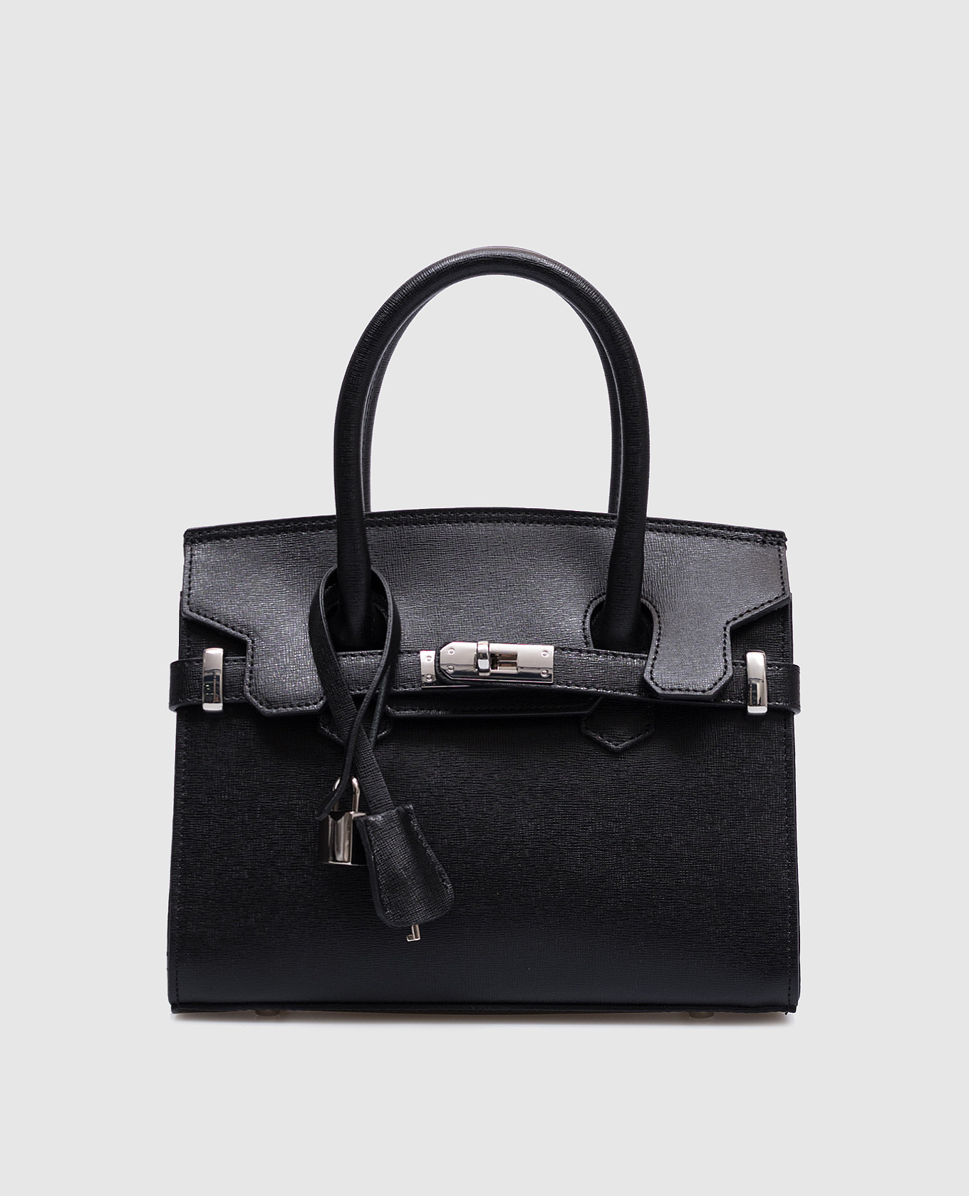 

Черная кожаная сумка, Черный, Сумки через плечо