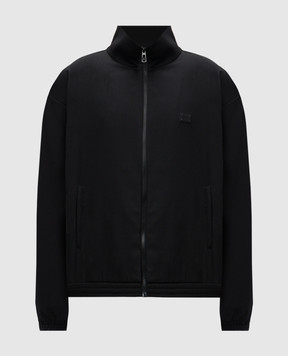 Dolce&Gabbana Черная куртка из шерсти с логотипом G9BLBTGI872