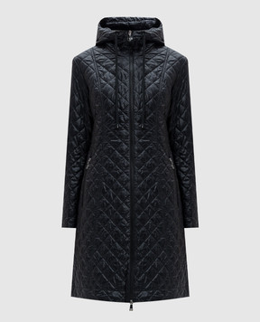 Moncler Черная стеганная пуховая куртка Bagnac J20931C00009595ZZ