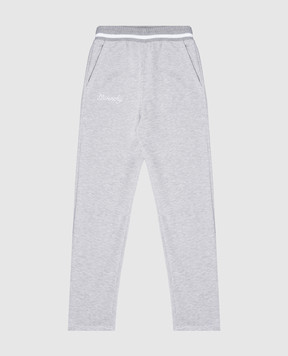 Givenchy Дитячі сірі спортивні штани з логотипом H30558612