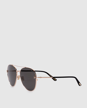 Tom Ford Золотисті сонцезахисні окуляри FT1146K