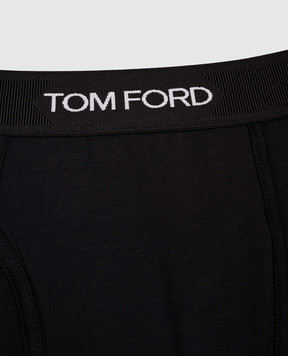Tom Ford Черные трусы-боксеры с логотипом T4LC31410