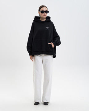 Givenchy Черные худи с принтом логотипа BWJ04TP75N
