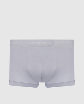 Zimmerli Сірі труси-боксери з візерунком логотипа 2861445